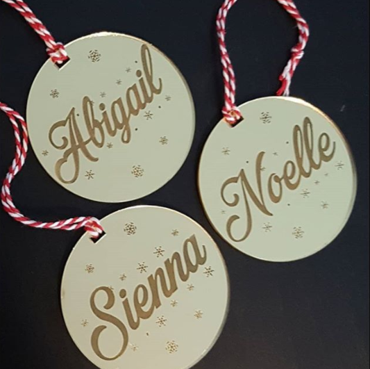 Snowflakes / Stars Ornament